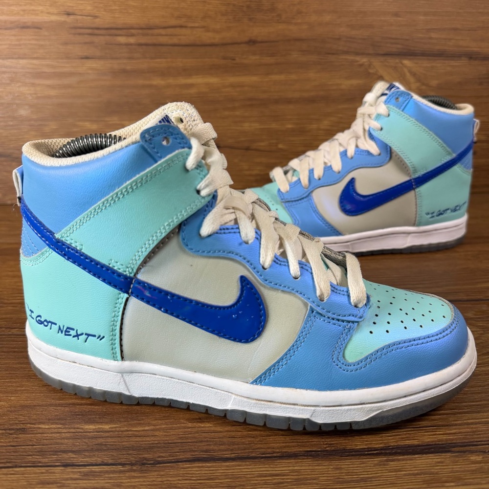Nike Dunk High” I Got Next” Sneakers Size 3.5Y Lace Up Shoes
